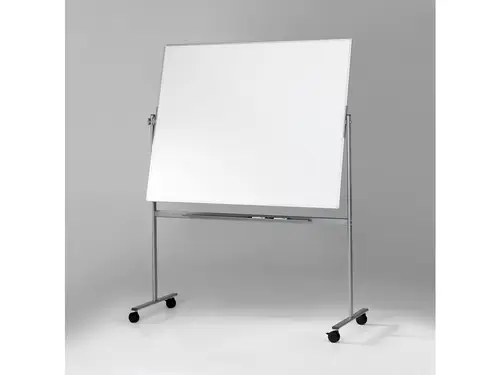 Lintex - Vendbar Whiteboard - str. 1200 x 1000 mm - Hvid - Mobilt