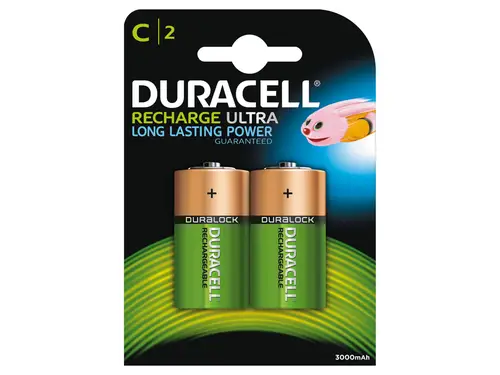 Batteri Duracel Genopladelig C 2 stk