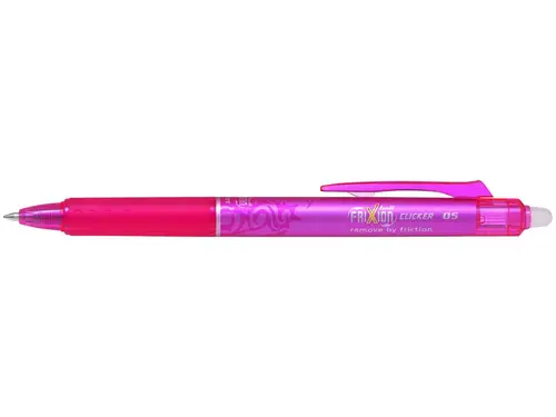 Kuglepen Pilot Frixion Clicker 0,5 mm Pink