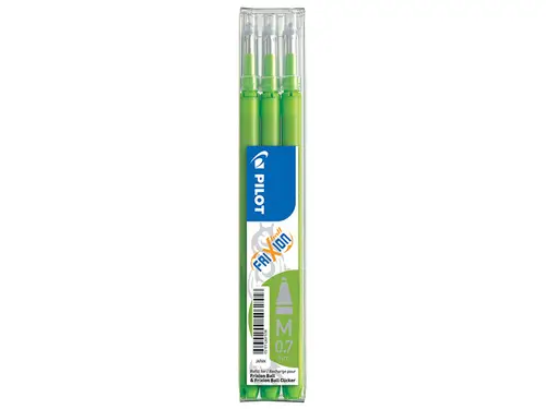 Refill Pilot Frixion Lime 0,7 mm 3-stk