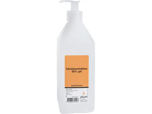 Plum Hånddesinfektion Gel 85% - 600 ml - Med Pumpe