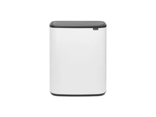 Brabantia Affaldsspand med låg | Bo Touch | 2 x 30 Liter | Hvid