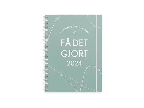 Få det Gjort A5 Ugekalender 2024