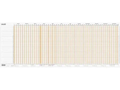 Projekt Planner Brun 2026