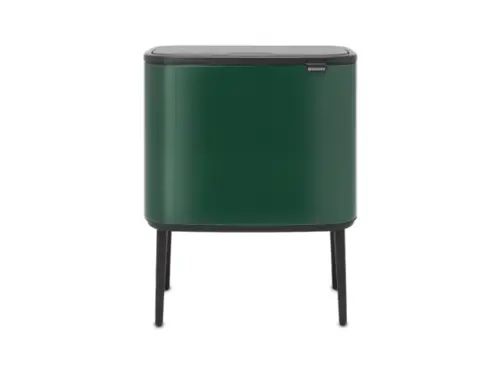 Brabantia Affaldsspand med låg | Bo Touch Bin | 11 + 23 Liter | Grøn