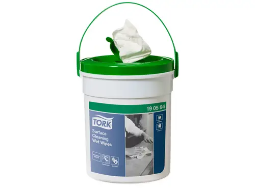 Renseservietter Tork W15 190594 Wet Wipe Overflader 4x58 stk