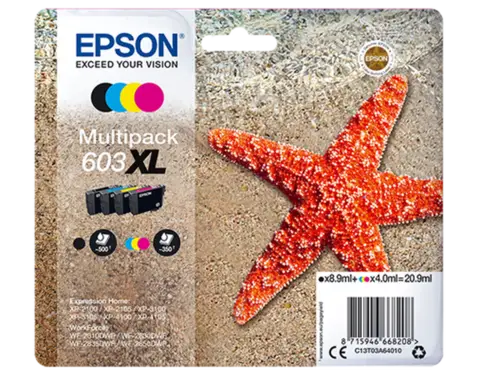 Epson 603xl Blæk Cmyk