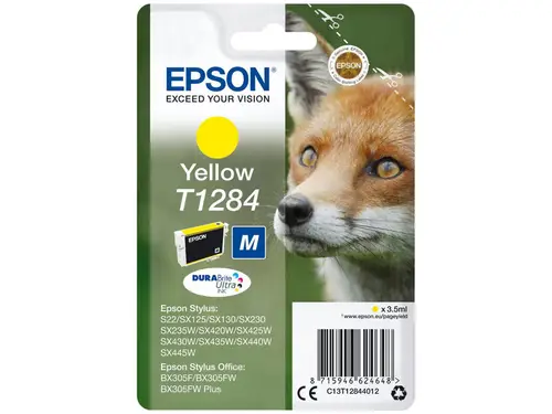 Epson Blækpatron T1284 gul