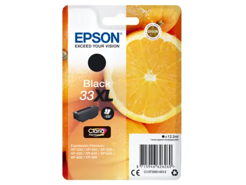 Epson Blæk 33xl Sort