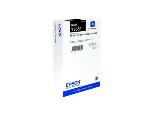 Epson Blæk T7551 XL Sort