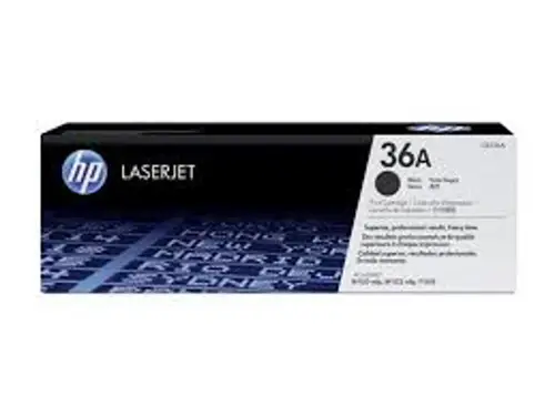 HP 36A Toner Cb436a Sort