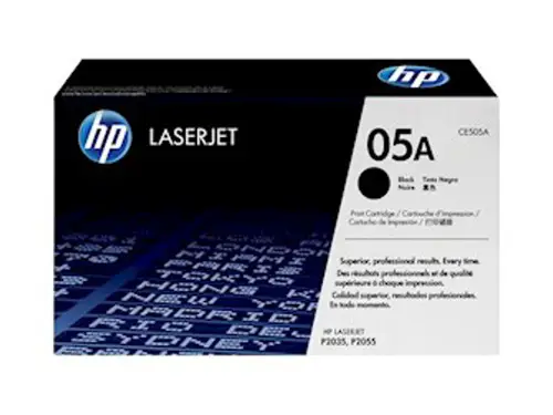 HP 05A Toner Ce505a Sort