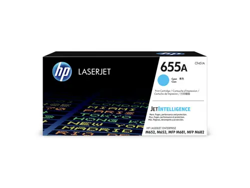 HP 655a Toner Cf451a Cyan