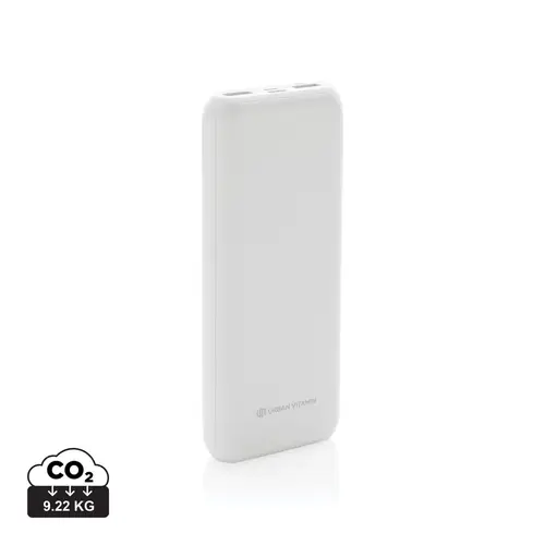 Urban Vitamin Pasadena 20.000 mAh 18W PD Powerbank, Hvid