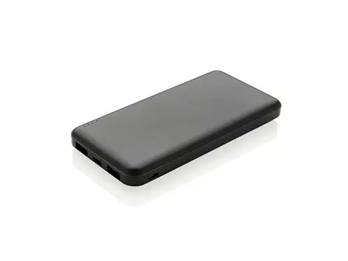 High Density 10.000 mAh Lomme Powerbank, Sort