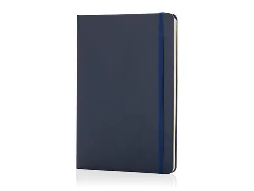 Basic Hardcover Notesbog A5, Marine blå