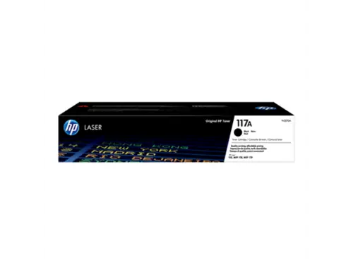 HP 117a Toner W2070a Sort