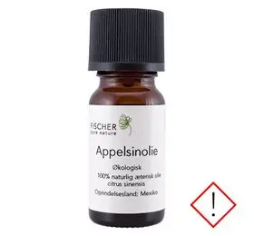 Fisher Pure Nature Appelsinolie æterisk øko &bull; 10ml.