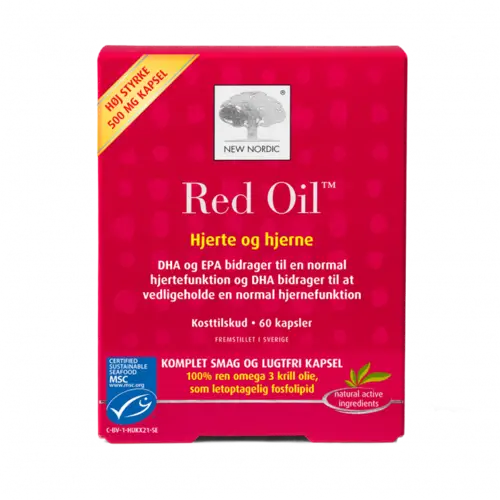 New Nordic Red Oil&trade; omega 3 60 kapsler