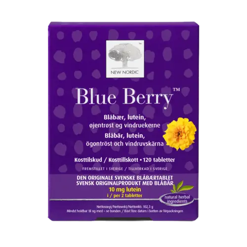 New Nordic Blue Berry&trade; Original 120 tabletter