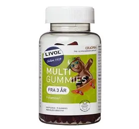 Livol Multi gummies Cola 75 gummies. X