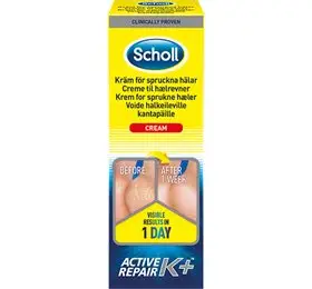 Scholl Heel Crack Cream Act.repair K+ 60 ml.