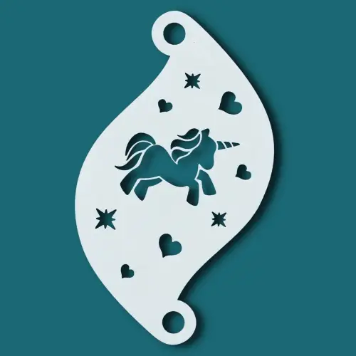 SUPERSTAR - Stencil - Charming Unicorn