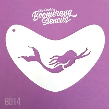 ART FACTORY - Stencil - Mermaid Swimming (B014)