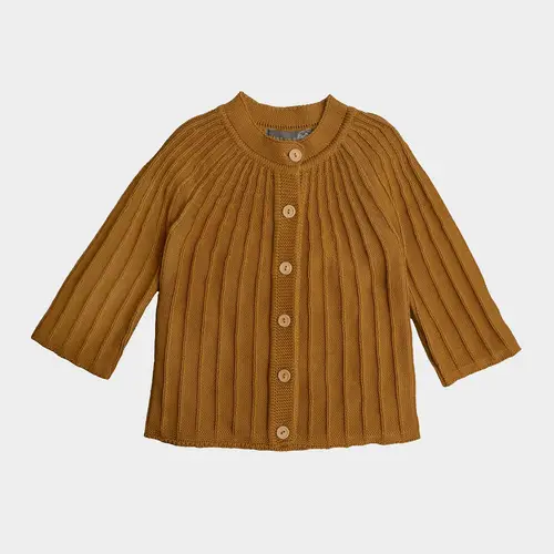 Oscar cardigan - Golden brown / 86