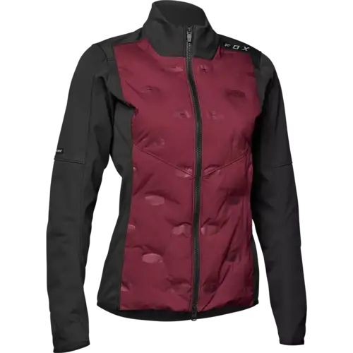 Fox Racing W Ranger Windbloc Fire Jacket - Dark Maroon - L