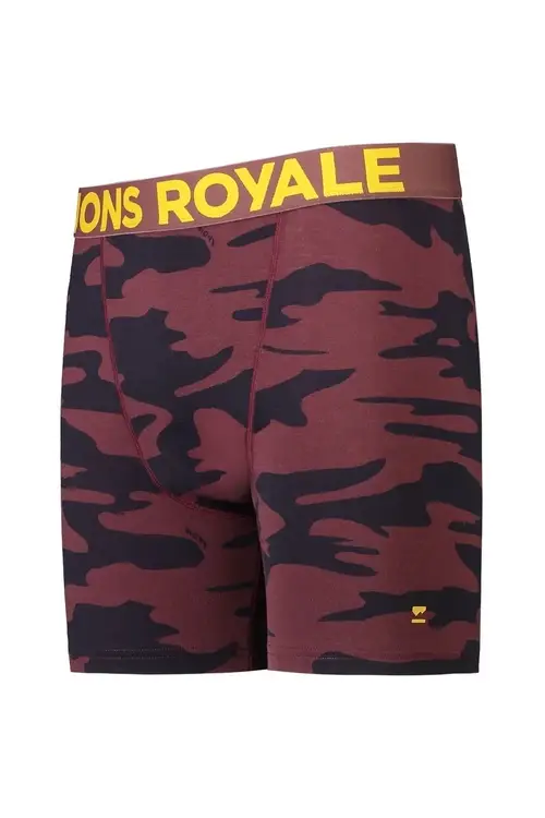 Mons Royale Hold \'em Boxershorts - Chocolate Camo - M