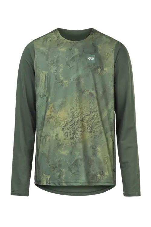 Picture Osborn Printed Ls Tech T - Geology green - L