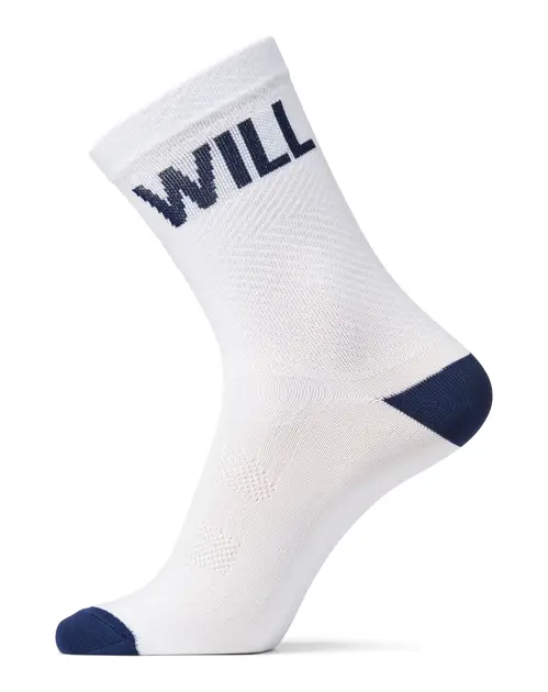 Willing Able - White Socks - Hvid - 35-38