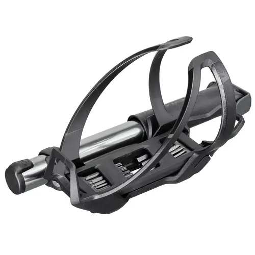 Syncros - Flaskeholder med Pumpe og Multitool - Bottle Cage Is Coupe Cage 2.0Hp - Black - Sort