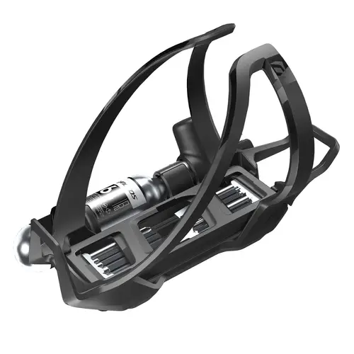 Syncros - Flaskeholder med Co2 og Multitool - Bottle Cage Is Coupe Cage Co2 - Black - Sort - ONE SIZE