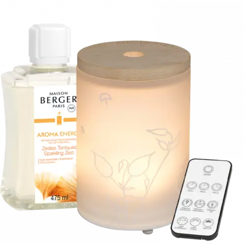 DIFFUSER AROMATERAPI & DUFTEN AROMA ENERGY - Elektronisk Mist diffuser - Maison Berger Paris - StudioBuus