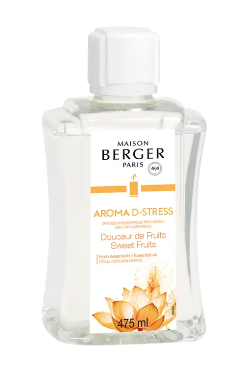 AROMA D-STRESS DIFFUSER REFILL - Elektronisk Mist Diffuser Refill - Maison Berger Paris - StudioBuus