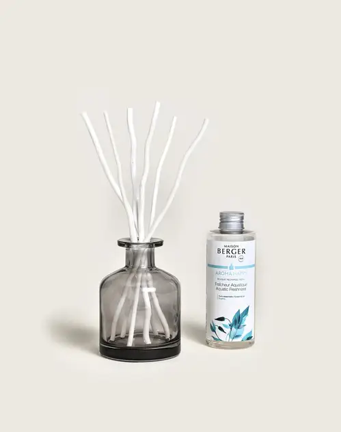 DUFTPINDE FLAKON & DUFTEN AROMA HAPPY - SCENTED BOUQUET - Scented Bouquet / Flakon m. Duftpinde - Maison Berger Paris - StudioBuus