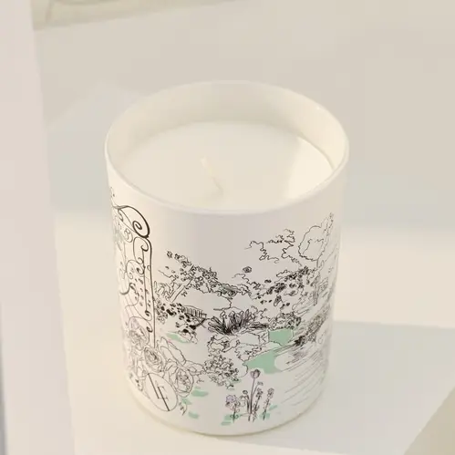 DUFTLYS MED ROMANTIC GARDEN - BLOMSTER DUFT - Scented Candle / Duftlys - Bougies la Francaise - BLF - StudioBuus