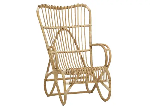 LÆNESTOL MARLENE - VINTAGE RATTAN SERIE - spisebordsstol - Kok Maison - StudioBuus