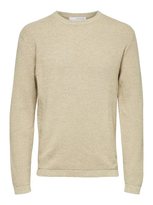 SLHROCKS LS KNIT CREW NECK G