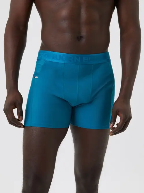 BORG STRETCH SWIM SHORTS, BB RETRO LEAFS