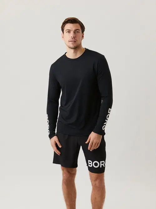 BORG LONG SLEEVE T-SHIRT, IVY GREEN