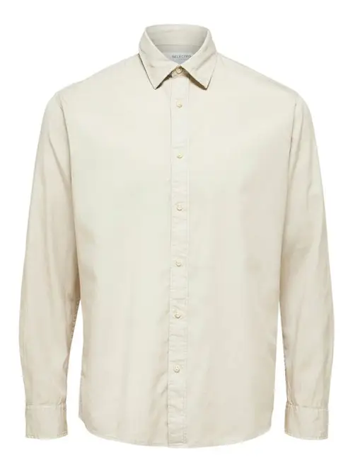 SLHREGPASTEL-LINEN SHIRT LS W NOOS