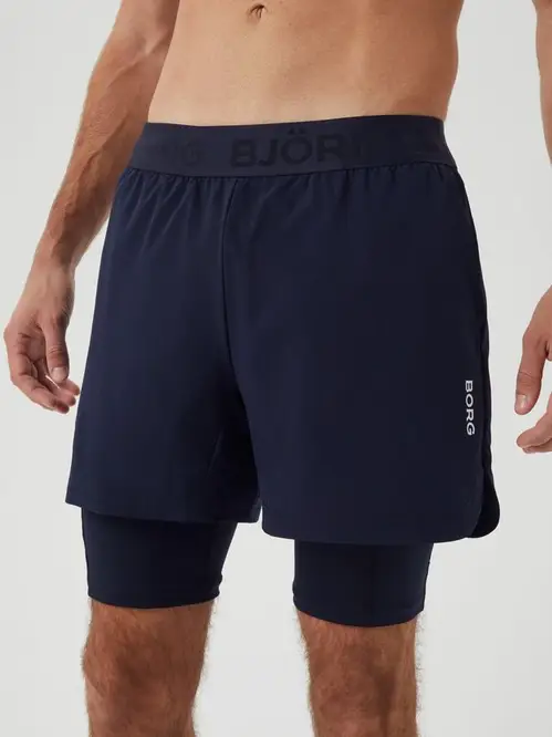 BORG 2 IN 1 SHORTS, NIGHT SKY