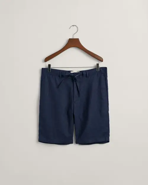 RELAXED LINEN DS SHORTS