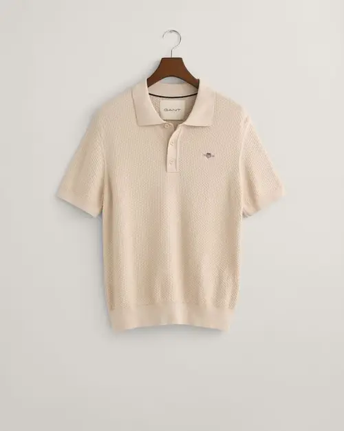 STRUCTURED COTTON SS POLO