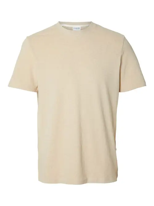 SLHTEL WAFFLE SS O-NECK TEE