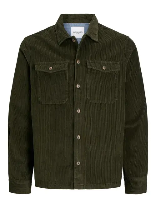 JJEEDDIE CORDUROY OVERSHIRT LS SN