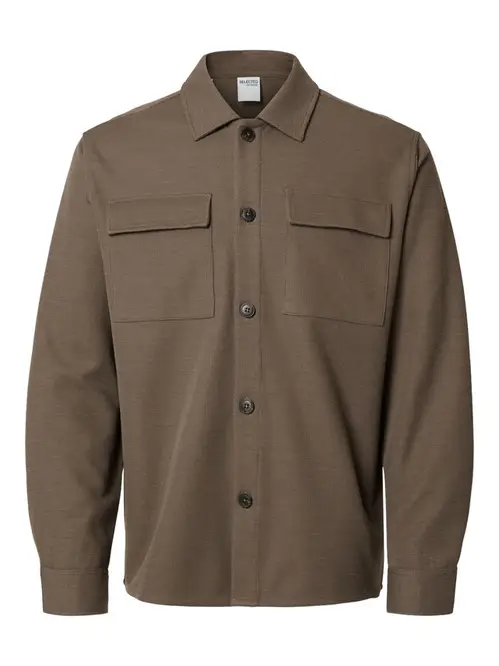 SLHOBAN LS JERSEY OVERSHIRT